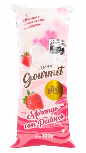 Morango com Pedaços